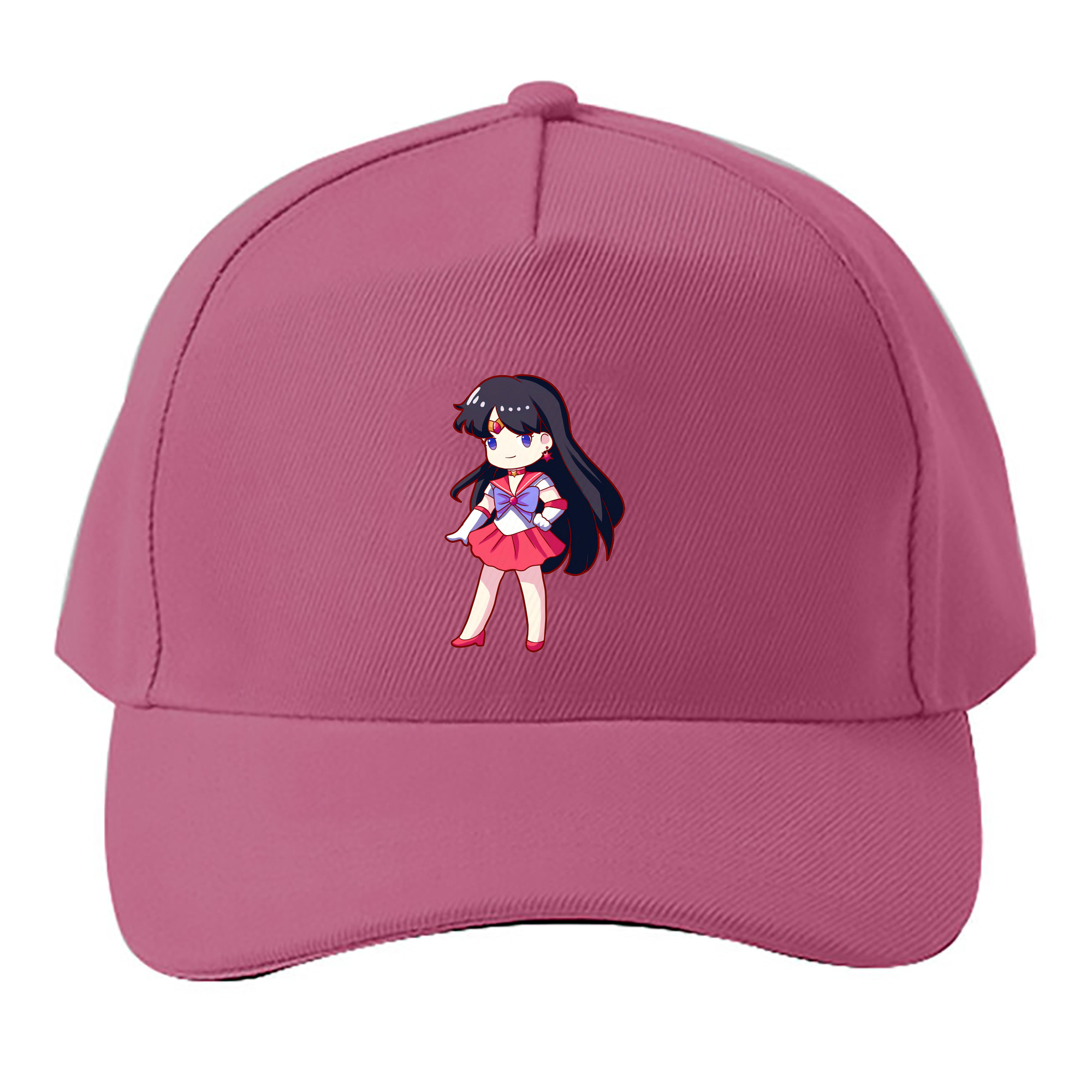 （画像用） 美少女戦士セーラームーン 火野レイ ひの レイ Sailor Moon Hino Rei （セーラーマーズ,Sailor Mars） ベースボールキャップ 綿100％ 男女兼用 帽子 スポーツ